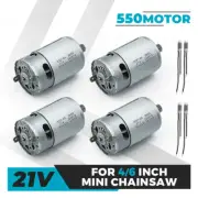 DC Motor Gear Box for Chainsaw Saw Rechargeable Hand Saw Power Tool Parts New