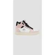 Replay Womens Sneakers Reload Mid Cut Leather Pink