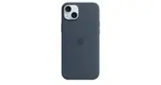 iPhone 15 Plus Silicone Case with MagSafe — Storm Blue