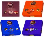 Wawel Kasztanki Tiramisu Malaga Tiki Taki Premium Polish Chocolate Gift Box 330g