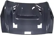 hood vents， Carbon Fiber Front Hood Bonnet Vari Style Compatible For Nissan GTR35 2017-2019 Engine Cover Car Tuning Accessories