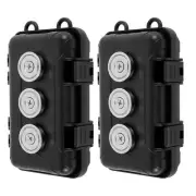 Mini Magnetic Key Holder Under Car Hide Key Box Waterproof Rustproof Gps Locator