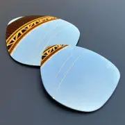 Silver POLARIZED Replacement Lenses for Oakley Frogskins OO9013 Sunglasses 55mm