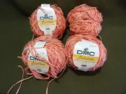 Lot of 4, DMC Lumina Yarn, Made in France, 50 Gram Skein