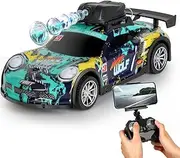 B-Qtech Remote Control Car with Camera, 2.4GHz Remote Control Drift Car APP Control, RC Camera Racing Car Graffiti Off-Road Vehicle