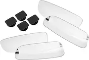 GANAZONO 2Pairs Car Wide Angle Blind Spot Mirrors Frameless Convex Side Rearview Mirrors for Enhanced Visibility for Cars and Trucks Mirrors