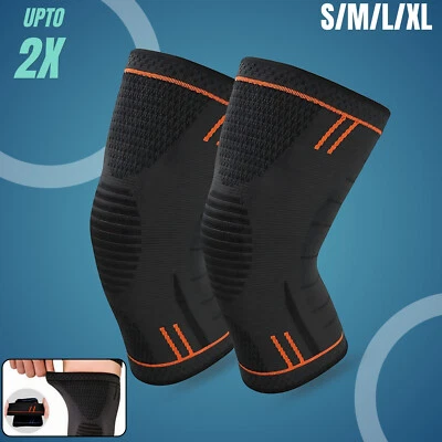 NEW Arthritis Knee Sleeve Compression Brace Support For Sport Joint Pain Relief