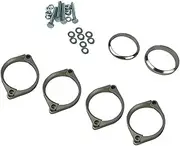 FMGMPMOCJ Exhaust Flange Flanges Brackets Repair Replacements Fix Kit Fit For BMW 3 Series E46 M3 07/1999 — 08/2006 shim