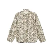 [Isabel Marant] Isabel Marant Florania Jacket 38 FR NEUTRALS/GREEN