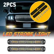Yellow Emergency /White Car Truck Warn Hazard Flash Strobe Light Bar 24-3030 SMD (for: BMW)