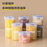 在飛比找樂天市場購物網優惠-透明食品密封罐 塑料罐 儲物瓶子 花茶干果蜂蜜餅干罐 PET