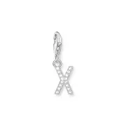 Buy Charm Pendant letter X silver by Thomas Sabo online - THOMAS SABO Australia