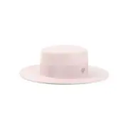 [Maison Michel] Maison Michel-Pink Kiki Wool Felt Hat-Donna S STAND