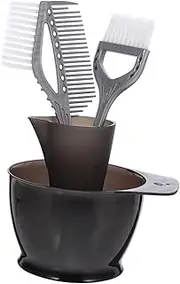 CIMAXIC Hair Dye Kit Complete Diy Hair Dye Tool Set Bowl Brush Mixing Cup for Home Use Random
