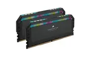Corsair Dominator Platinum RGB 32GB (2x16GB) DDR5 UDIMM 5600Mhz C36 1.25V Black Desktop PC Gaming Memory
