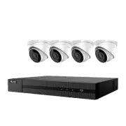 Hikvision Hilook 4 x 4MP Turret Kit with 4CH NVR