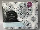 New STYLE SANCTUARY 4 pc Printed Sheet Set FULL Size 100% Cotton