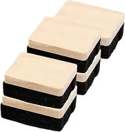 ERINGOGO 5Pcs Felt Chalkboard Erasers Non Staining Chalk Cleaner for Teachers Classroom Supplies and Office Use Compact Chalk Wiper for Blackboard Cleaning