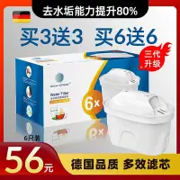 在飛比找Yahoo!奇摩拍賣優惠-適用德國碧然德凈水壺凈水器3.5L三代家用brita過濾直飲