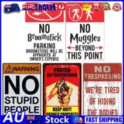 Rust Free UV Protected Metal Letters Sign Vintage Bar Wall Home Art Posters AU