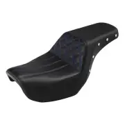 Black Driver Passenger Seat Fit For Harley Dyna Super Glide Low Rider 2006-2017