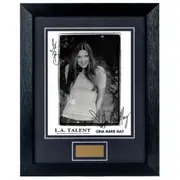 Gina Marie May Personally Signed Personalised portrait 8 x 10 Photograph Framed