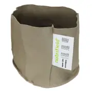Nutrifield Fabric Pots by Grassroots 19L/ 5 gallon Made in USA Geo Rhizo Fabric