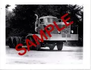 Hendrickson Twin Steer, Kramer Construction,Cummins.8 1/2" X 11" Photo