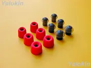 12pcs (RDMF-BNMH-C) Memory Foam and Noise Isolation Tips for Monster Earphones