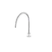 Meir Round High-Rise Swivel Hob Spout Chrome MS08-C