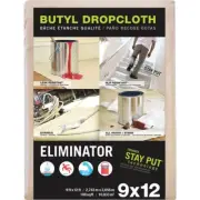 Trimaco Eliminator Butyl-Back Canvas Drop Cloth