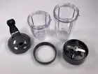 NutriBullet Replacement Cups and Blade - 24oz Cup and 18oz Cup *No Base*