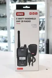 GME TX6165 5W UHF Handheld Radio - Black