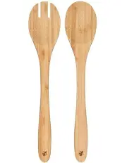 [Maxwell & Williams] Evergreen Bamboo Salad Server 33cm Set of Two in Natural