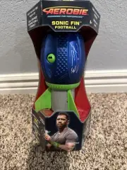 Aerobie Sonic Fan Football Russell Wilson Green/Blue Seattle Seahawks