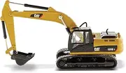 Diecast Masters Caterpillar 85262 Chain Excavator 320D L, Detailed H0 CAT Construction Vehicle in Metal Box, Scale 1:87, Approx. 11.7 x 4.5 x 4.8 cm, 14+, Suitable for Model Railways and Collectors