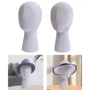 Mannequin Head Manikin Head Wig Holder for Wig Making Display Hats Glasses