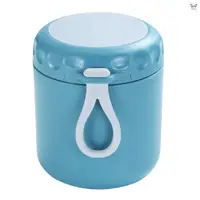 在飛比找蝦皮商城優惠-淡藍色 不鏽鋼保溫湯杯密封水杯個性湯罐杯子帶提手