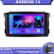 9"Android 14 Head Unit GPS SAT Navi Radio Carplay For Mercedes Smart Fortwo 451 (for: Smart)