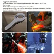 Gland Nut Wrench Alloy Steel Fine Appearance Adjustable Gland Nut Spanner Wi LLI