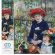 All Seasons Diamond Art Kit – Two Sisters on the Terrace Painting with Dotz Gems