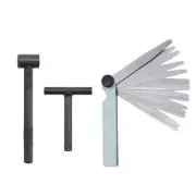 Motorcycle Engine Valve Adjustment Tool Valve Screw Wrench +1x Feeler Gauge US