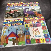 Do a Dot Art Mighty Trucks, Dinosaurs, Zoo, ABC 123 Activity Book Lot of 4 Books