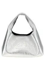 [Marc Jacobs] Marc Jacobs-The Metallic Leather Mini Sack Bag Borse A Mano Silver-Donna OS Silver