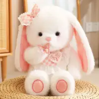 在飛比找蝦皮商城精選優惠-優質好貨 網紅小白兔子玩偶可愛小熊毛絨玩具公仔兒童玩具佈娃娃