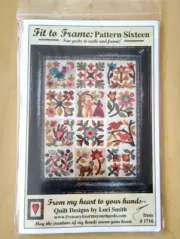 Fit to Frame Quilt Pattern #16 Quilt Designs by Lori Smith Item #1716