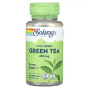 Solaray, True Herbs, Green Tea, 450 mg, 100 VegCaps