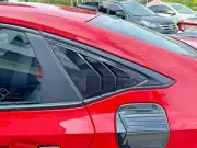 Carbon Fiber Rear Window Side Louver Cover Trim For 2022-2023 Honda Civic Sedan (for: Honda Civic)