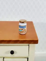 Dollhouse Creamy Alfredo Sauce Classico Jar 1:12 Scale Modern Miniature Food