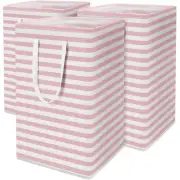 WISELIFE 3-Pack Laundry Hamper 75L Collapsible Large Laundry Baskets with Eas...
